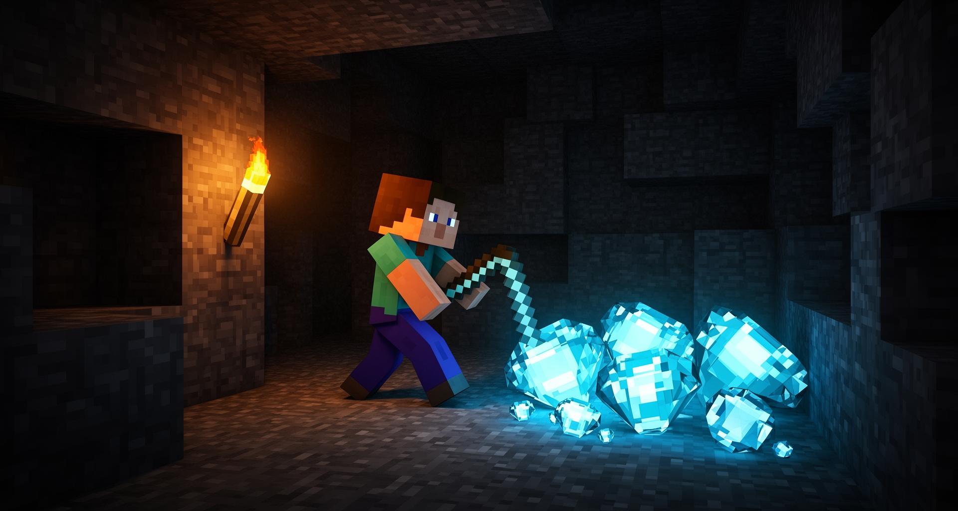 First time with Minecraft