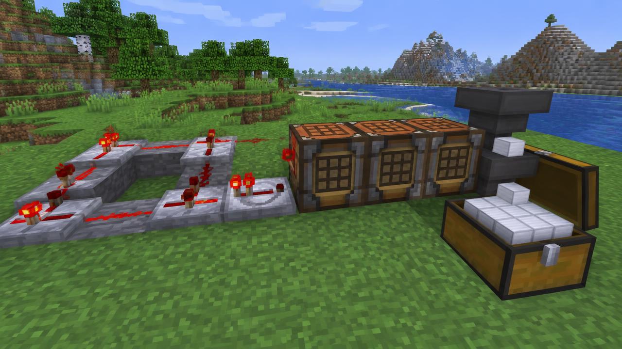 Crafter Auto-Crafting Basics: Your First Automatic Workshop – result and uses
