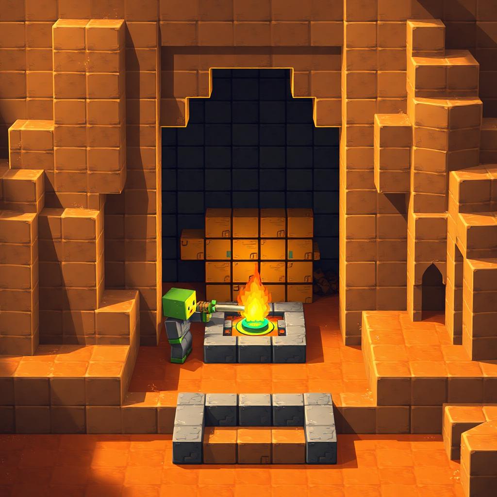 Desert Temple Safe Looting Procedure