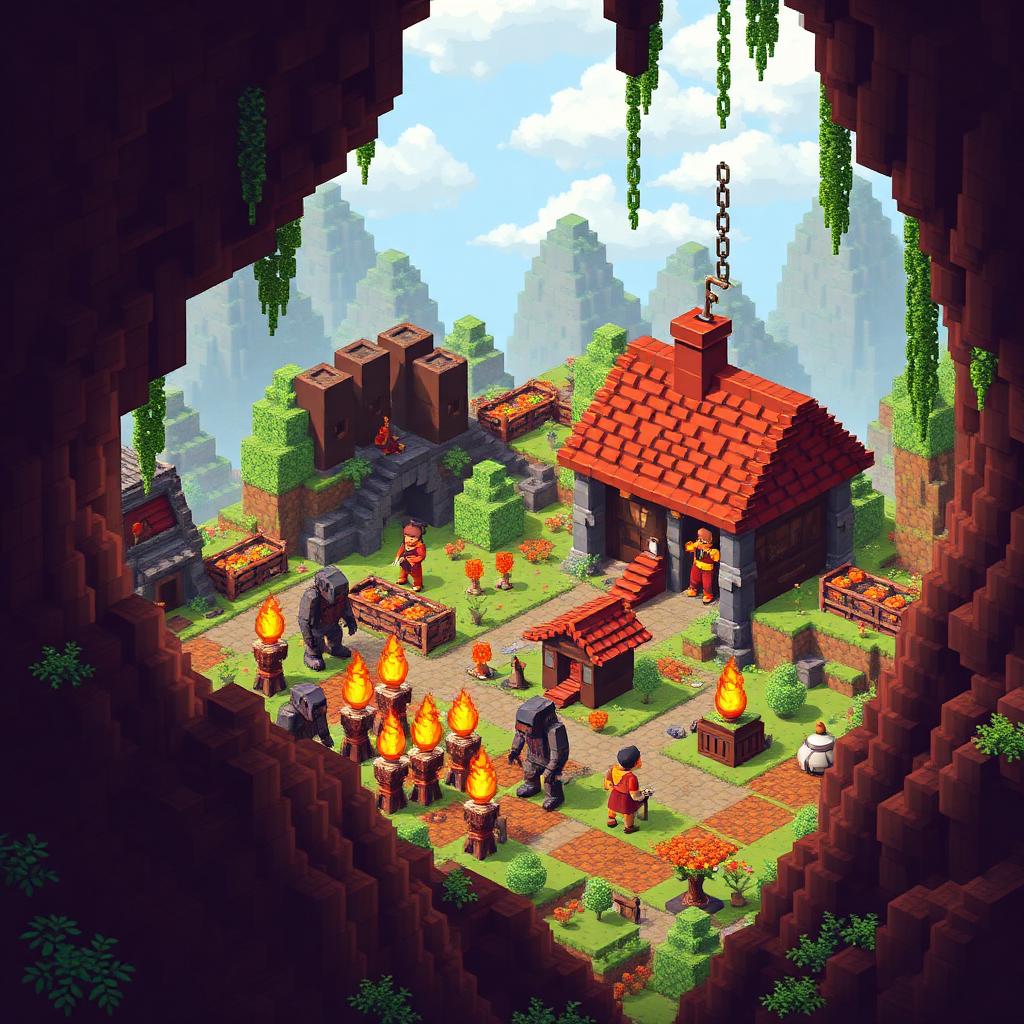 Villager Breeder and Crop Farm Combo