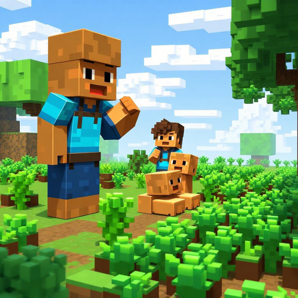 Farmers Planting Food