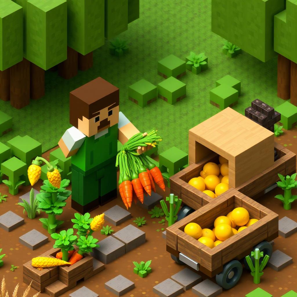 Villager Crop Auto Collector